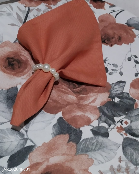 Mesa Posta 04 Lugares Coleção Floral Marsala