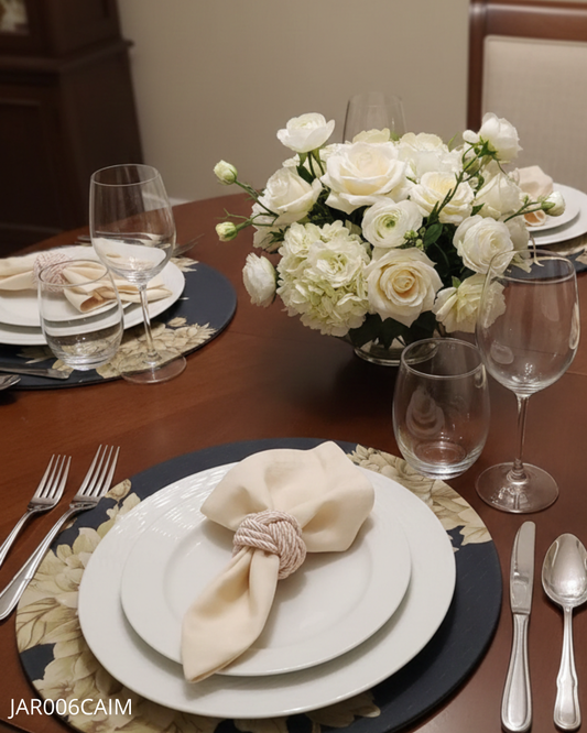 Mesa Posta 06 Lugares  Coleção Impermeáveis