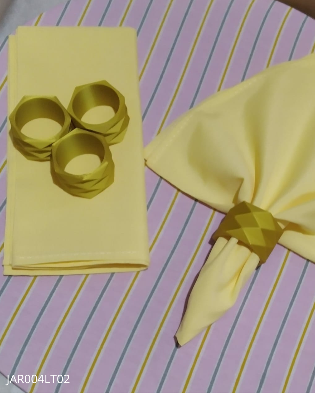 Mesa Posta 4 Lugares Coleção Candy Listrado